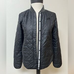 Nike Black quilted jacket women’s size XS